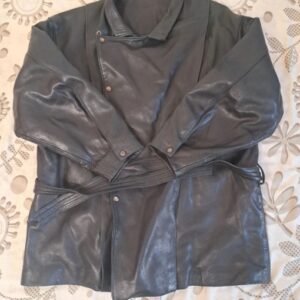 Manteau vintage en cuir - Style perfecto